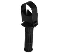 Mango Lateral para Martillo Eléctrico, Empuñadura Frontal de Repuesto | Agarre Seguro y Ligero, Negro, Ajuste Interior 44-49mm, ABS E Hierro, Reduce Fatiga Manual