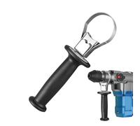 Mango lateral para taladro eléctrico ajustable de 60 a 65 mm | Martillo perforador eléctrico antideslizante, mango adicional lateral y frontal para el corte de ranuras en la construcción
