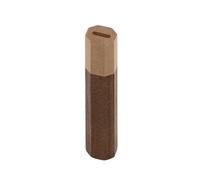 Mango octogonal de madera de alta calidad para herramienta de corte de cocina japonesa con acabado suave y mango de corte de diseño ergonómico