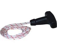 Mango para motosierras Stihl, con cuerda y sistema de amortiguación. Longitud de la cuerda: 80 cm, diámetro: 4 mm. Número de pieza original: 0000-190-3 (reemplazo)
