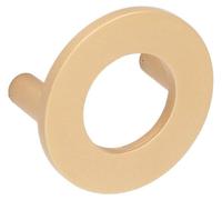 Mango para muebles de zamak. Distancia entre agujeros: 40 mm. Recubrimiento de aluminio y núcleo de latón. Juego de 25 unidades