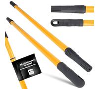 Mango Telescópico 160-300 cm Barra telescópica para Rodillo De Pintura Acero Extensión para Herramientas De Pintura Y Renovación Multifunción Ajustable Extraíble