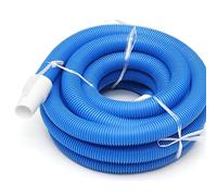 Manguera Autoflotante para Piscina Azul | Con Ø 3,8 cm de diámetro y 12 metros | Con 2 terminales