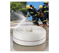 Manguera Contra Incendios Tipo 10, 20 m, Manguera Plana de Descarga de Agua en Rollo, Tubo para Bomba, Riego y Drenaje(10-4 in)
