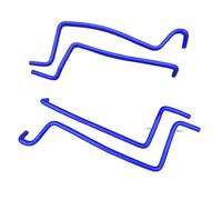 Manguera de admisión Juego De 2 Uds De Mangueras De Calentador De Silicona Para Ford Para Maverick GQ 4.2D TD42 1988 1989 1990 1991 1992 1993 1994 1995 1996 1997 Admisión de aire