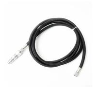 Manguera de aerógrafo de nailon trenzado de 1,8 m, accesorios BSPT de 1/8 pulgadas, kit de conector de compresor de aire, diseño flexible sin fugas para herramientas de pulverización