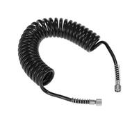 Manguera de aire en espiral - Manguera de aire de aerógrafo de 1/8 pulgadas | Kit de montaje, reemplazo de montaje industrial de 9.8 pies, kit de tubo de aire, accesorios de reparación para adultos y