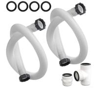 Manguera de bomba de filtro de piscina para Intex y Coleman de 1 5 pulgadas de diámetro con diseño optimizado de junta para conexiones confiables