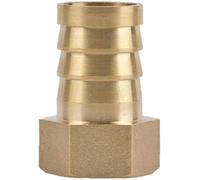 manguera de cobre invertida, Adaptador de púas neumático de latón, conector de manguera roscado hembra, varios tamaños en tono dorado(19 MM)