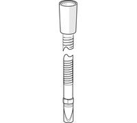 Manguera de ducha Hansa para borde de bañera, 170 mm, 1 unidad.
