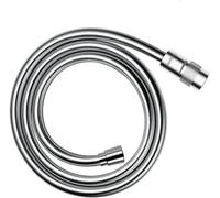 Manguera de ducha Hansgrohe Isiflex de 1600 mm, cromada, con control de flujo, 1 unidad.
