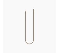Manguera de ducha metálica Dornbracht, 1/2x1/2x1750mm, doble cono, 28204970-26, Color: Oro claro