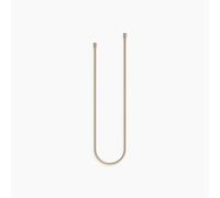 Manguera de ducha metálica Dornbracht, 1/2x1/2x1750mm, doble cono, 28204970-46, Color: Champán cepillado