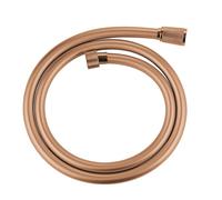 Manguera de ducha Silverflex, color cálido atardecer, 1250 mm, con función TwistStop, resistencia a la tracción 500 N, resistencia a temperaturas de hasta 70 °C.