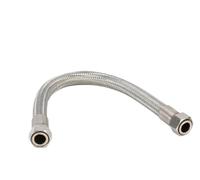 Manguera de Ducha Universal 50CM/100CM DN8 3/8" 304 Stainless Steel Home Durable Plumbing Hose Tube Water Heater Connector Corrugated Pipe(50CM)