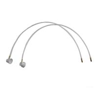 Manguera de extensión de boquilla de película fluida para latas de spray de 50 cm de longitud, aplicador de revestimiento inferior para prevención de óxido, acabado blanco y dorado, construcción de