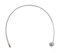Manguera de extensión de boquilla para latas de película fluida Spray 60 cm de longitud Prevención de óxido Aplicador de revestimiento de oro blanco Diseño de metal de plástico Tubo de largo alcance