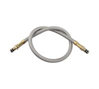 Manguera de extensión de tanque de gas de acero inoxidable de 50 cm para tubo trenzado para camping, estufa de picnic, uso (35 cm)
