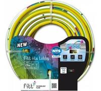 Manguera de jardín de 1 pulgada, 25 metros, marca NTS TOBBY, flexible, con 4 capas, marca Bradas