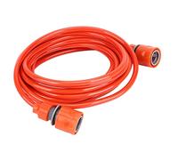 Manguera de Jardín de 6 Metros, Manguera de Agua Flexible, Plástico Conector Rápido de 8 Mm con Diseño de Prueba de Fugas Resistente a la Torcedura para Lavado de Automóviles de
