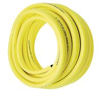 Manguera de jardín de PVC, color amarillo, 1 1/4 pulgadas (30 mm), 50 metros