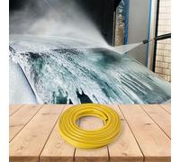 Manguera de jardín flexible de PVC: tubo grueso anti lavado de coche, tubo de agua a prueba de invierno para limpieza al aire libre y jardinería, manguera de plástico suave resistente (10 m)