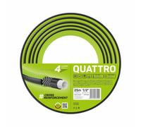 Manguera de jardín quattro 3/4' 65m resistente y flexible, 4 capas, i