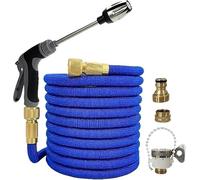 Manguera de jardín, tubo riego alta presión extensión retráctil for el hogar