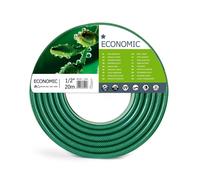 Cellfast Manguera de jardín económica 20 m diámetro 1/2" UV resistente poliéster 3 capas verde