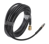 Manguera de lavado a presión de 20 m, 1 cm, manguera de alta presión con conexión rápida giratoria para Bosch AQT Series - Extensión de goma flexible para lavadora eléctrica (10 m)