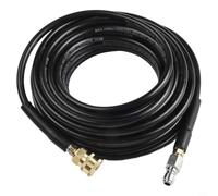 Manguera de lavado a presión de 20 m, 1 cm, manguera de alta presión con conexión rápida giratoria para Bosch AQT Series - Extensión de goma flexible para lavadora eléctrica (15 m)