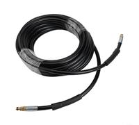 Manguera de lavado de alta presión 2.643-585.0 compatible con la serie Kärcher K2-K7, 2610 PSI 180 bar, acero de goma para manguera de repuesto trenzada (10 m)