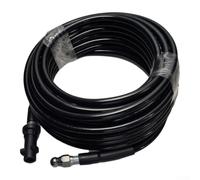 Manguera de limpieza de drenaje de alta presión de 15 m para Karcher K2-K7-5800PSI Kit de chorro de alcantarillado con rotación para boquilla para desatascador de tuberías (10 metros)