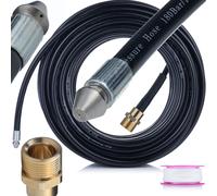 Manguera de limpieza de tuberías 15m M22 Kärcher compatible 160 bar cinta...