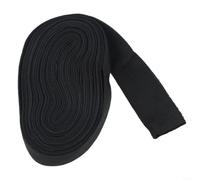 Manguera de nailon de 25 pies para cable de soldadura, antorcha TIG, manguera hidráulica, color negro