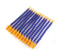 Manguera de refrigerante flexible, 6 piezas boquilla redonda 1/4inch PT plástico Manguera de refrigeración de agua flexible de aceite líquido manguera de enfriamiento con interruptor para torno CNC M