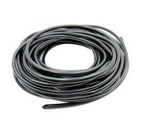 Manguera de riego de jardín, sistema de riego para invernaderos, 10m/20m/40m, 3/5, 4/7mm, tubo de goteo de PVC Black