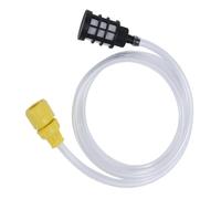 Manguera de succión de 1,5 m y filtro con conectores for hidrolimpiadora K2-K7: Manguera de entrada de agua autocebante de alta presión