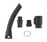 Manguera de succión de vacío de 2,5 m para limpiadores en seco y húmedo Karcher NT con mango, montaje de repuesto de tubo de extensión robusto, color negro (conector de manguera WD)