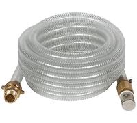 Manguera de succión original Einhell 7 m (accesorio para bombas, longitud 4 m, conexión de latón 42 mm 1 ¼ pulgada IG, manguera reforzada con alambre de acero)