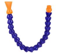 Manguera de tubo refrigerante aceite agua flexible rosca, enfriamiento plástico ajustable con boquilla redonda interruptor para máquina CNC, fresado, torno, maquinaria hidráu 1/2inch-50cm Flat nozzle