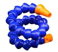 Manguera de tubo refrigerante aceite agua flexible rosca, enfriamiento plástico ajustable con boquilla redonda interruptor para máquina CNC, fresado, torno, maquinaria hidrá 1/2inch-50cm Round nozzle