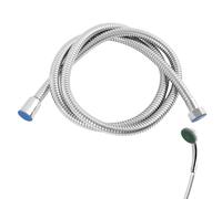 Manguera Ducha 1,5m Acero Inoxidable, Flexo Universal con Protección Antitorsión y Doble Junta, Conexión Estandar G1/2", Resistente a la Corrosión, Recambio para Alcachofa y Grifo de Baño, Plateado