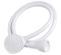 Manguera Ducha con Cabezal, Manguera de Ducha Extraible y Portátil de 1,4m con Alcachofa, Boquilla Adaptable, Flexible, Perfecto para Lavarse el Pelo y las Mascotas, Ideal para Viajes