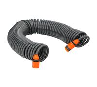 Manguera Extensible Espiral Autoenroscable Para Riego Jardin Con Conectores 15 Metros