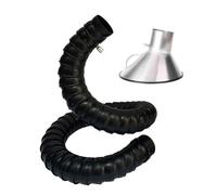 Manguera Flexible de extracción de Humos con Campana extractora de Aire articulada de 360° para Grabado láser y Soldadura