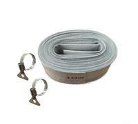 Manguera flexible para Karcher, juego de manguera de tela de 10 m para almacenamiento de transporte de agua 2.997-100.0, manguera sumergible, accesorio limpiador de suelos (juego de mangueras de tela)
