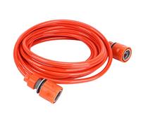 Manguera Jardín 6 Metros 8mm Diámetro Conexión Rápida 1/2" Anti-enredos Riego Plantas Lavado Coches Tubo Agua Ligero