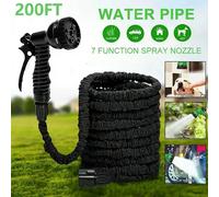 Manguera Mágica Expandible de Alta Presión para Lavado de Autos, Pistola de Agua para Limpieza del Hogar y Jardín, Tuberías de Riego, Suministros de Jardinería 25FT-100FT green