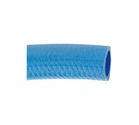 Manguera neumática de PVC pecial de temp. -10 °C hasta 60 °C, diámetro de manguera de 6,2 x 4, PN a 20 °C máx. 40 bar, rollo de 50 m, color azul.